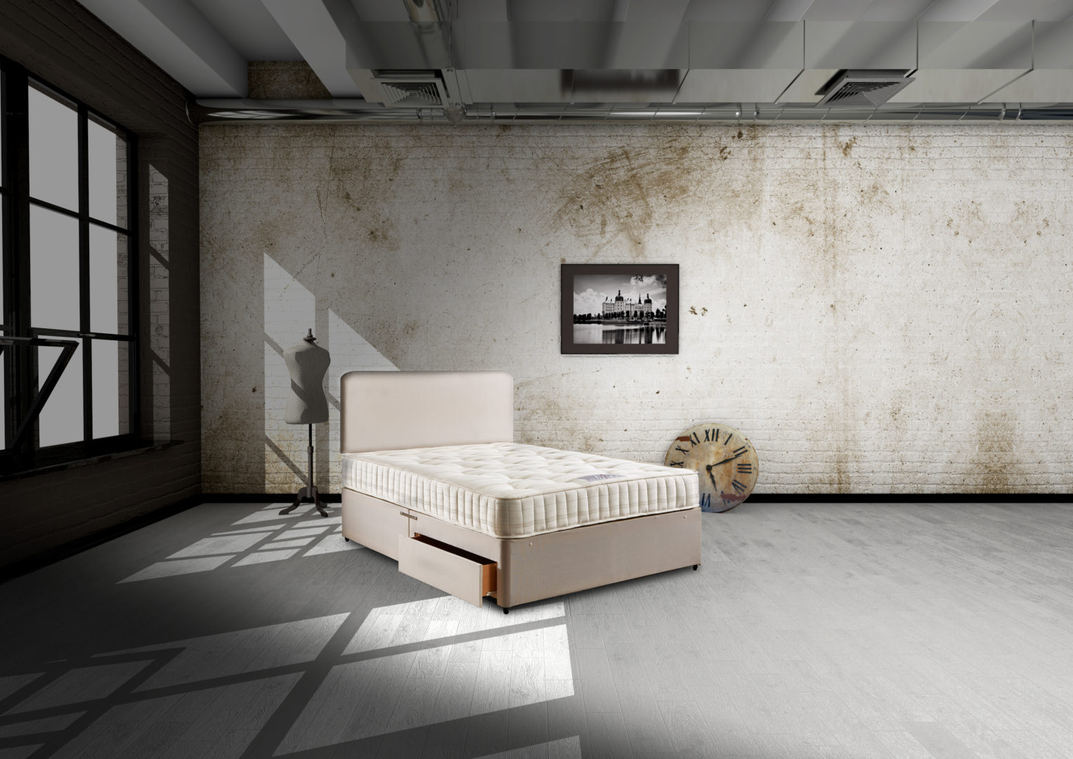 Evesham Pocket Sprung Divan Set Homeco